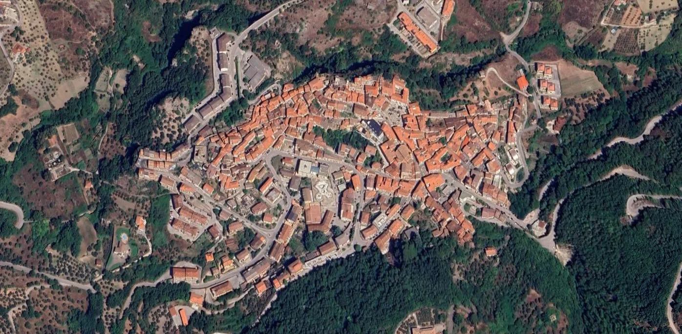 Mappa percorso chiese